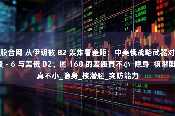 股合网 从伊朗被 B2 轰炸看差距：中美俄战略武器对比，中国轰 - 6 与美俄 B2、图 160 的差距真不小_隐身_核潜艇_突防能力